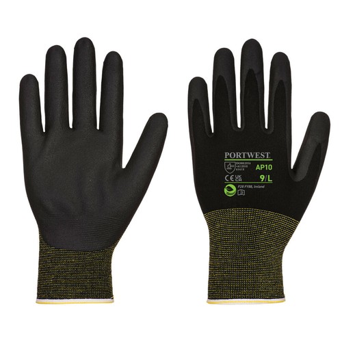NPR15 GANTS BAMBOU MOUSSE DE NITRILE