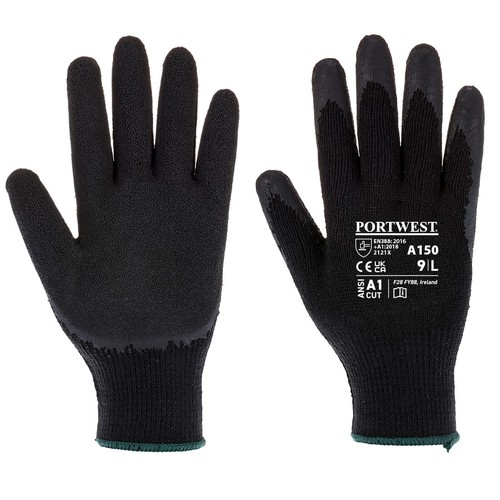 Gant tricoté enduit Latex (Pack 12pcs)