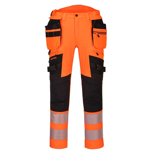 Pantalon DX4 haute-Visibilité poches flottantes démontables