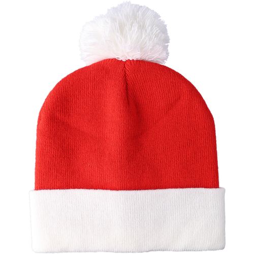Bonnet de Noël tricoté en acrylique Eleni