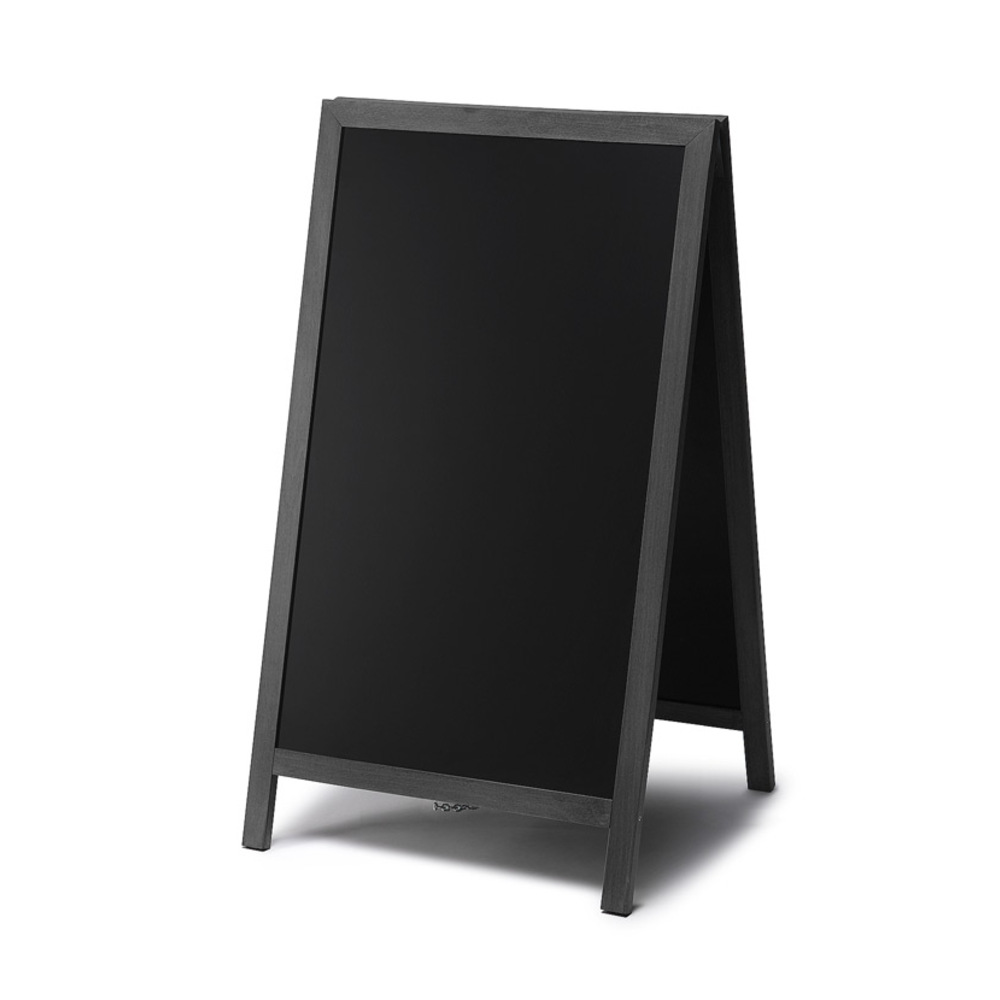 Natura Ardoise Chevalet 68 x 120 cm Noir