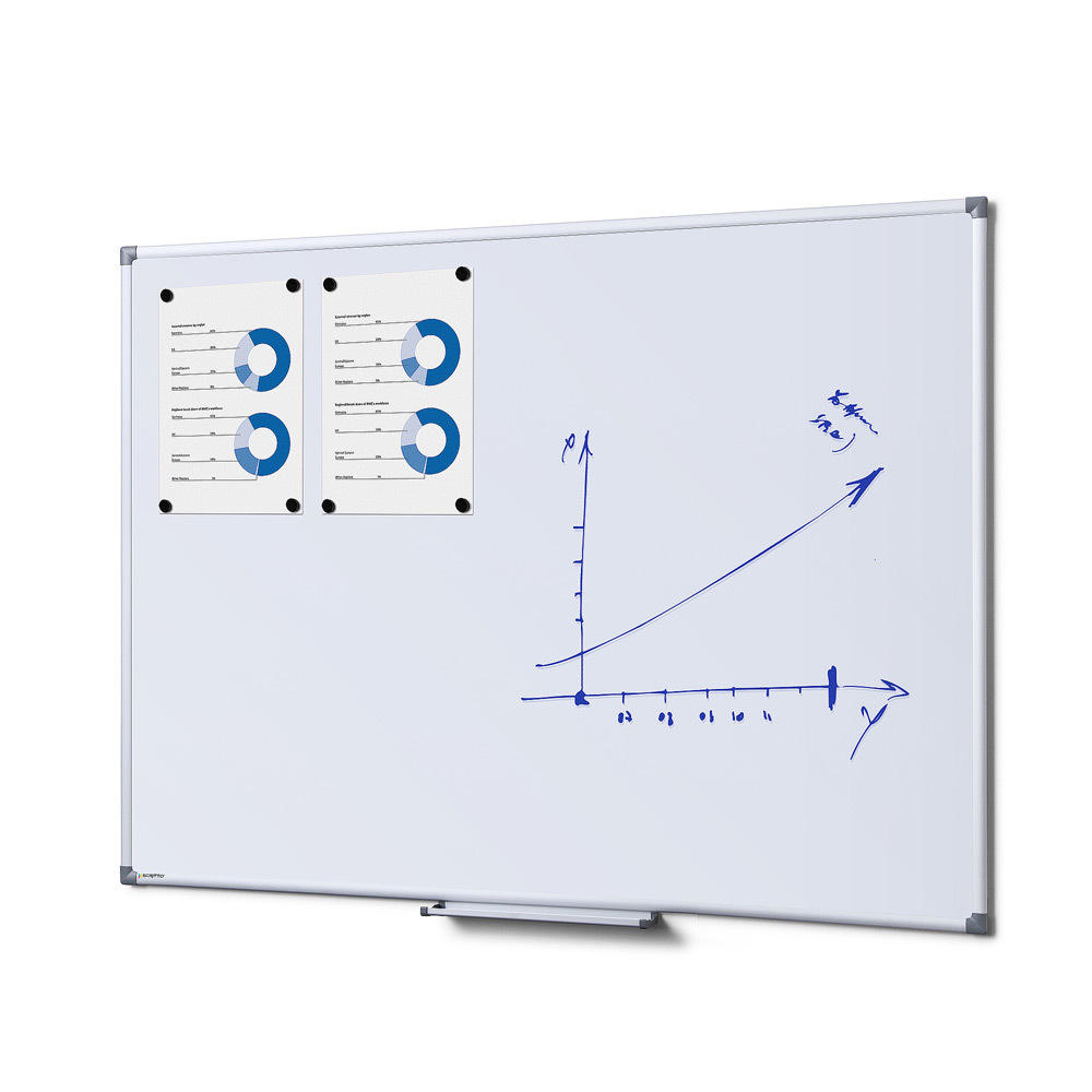 Tableau Blanc Scritto® Economie 90 x 120 cm