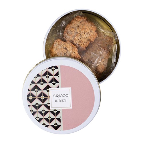 BISCUITS À L'AVOINE PUBLICITAIRES TIN