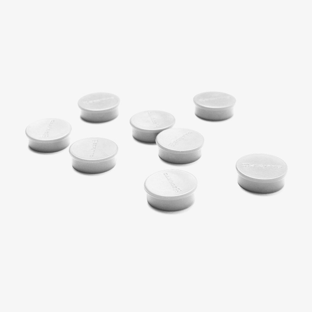 Aimants Pour Tableau Blanc Scritto® Set 2 cm Blanc