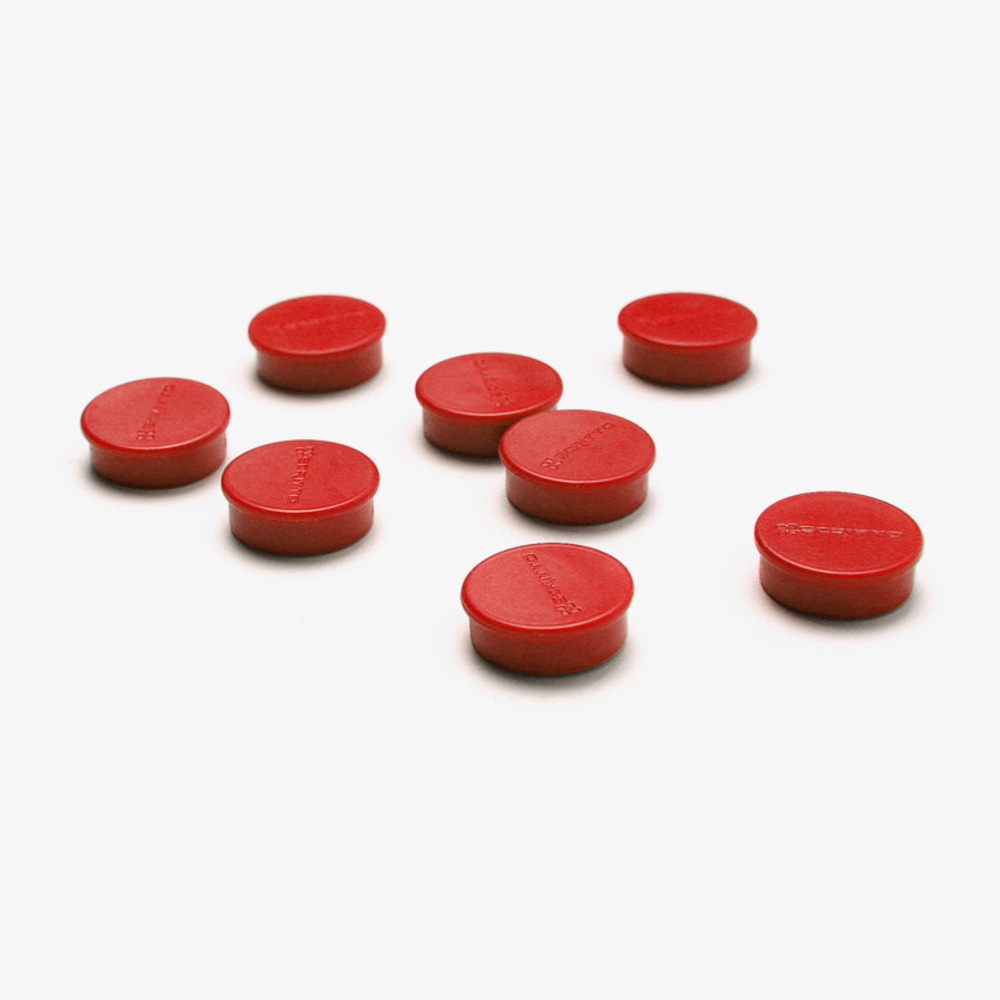 Aimants Pour Tableau Blanc Scritto® Set 2 cm Rouge