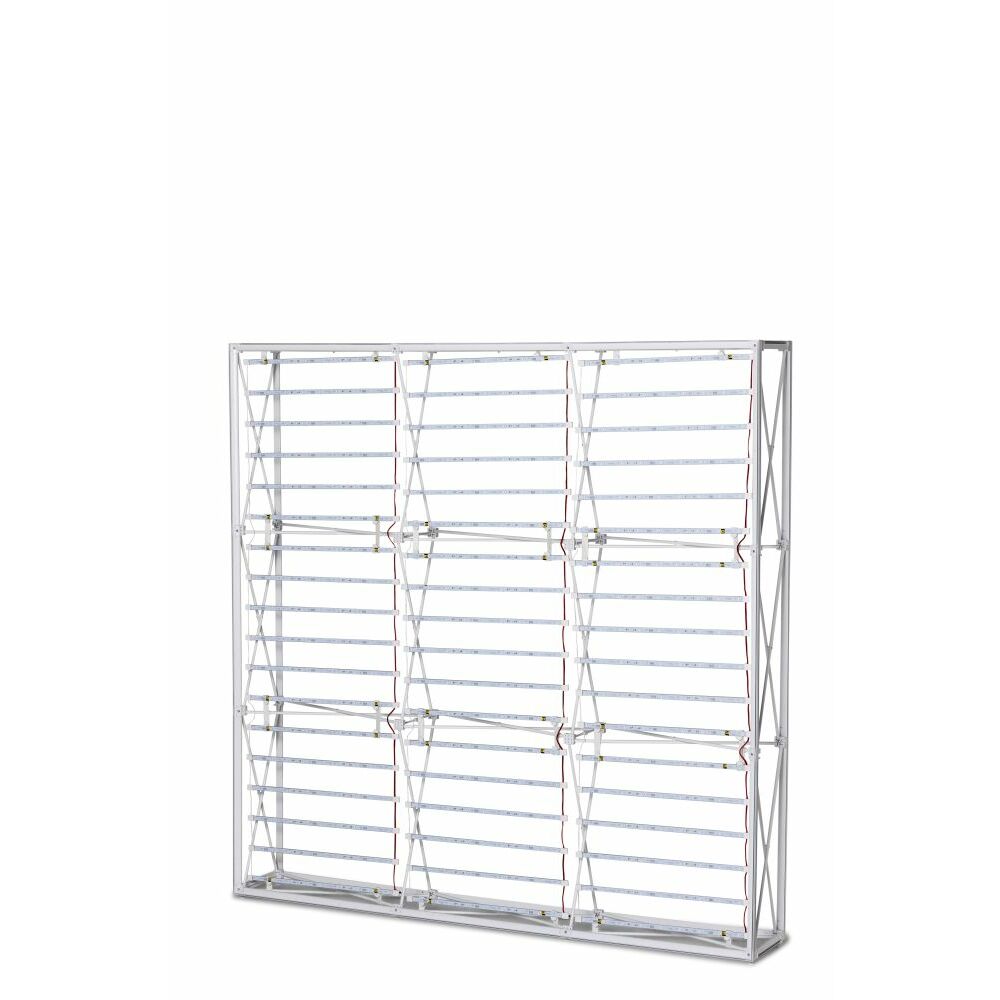 Pop-Up Impress Curved LEDSET 3 x 3