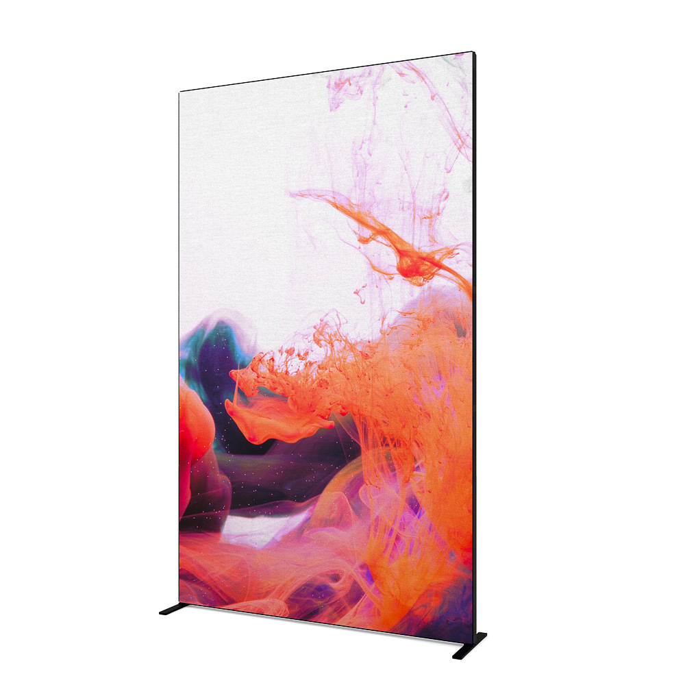 Mur FlexFrame 150 x 250 cm Noir (incl. Extension Set 50 cm)