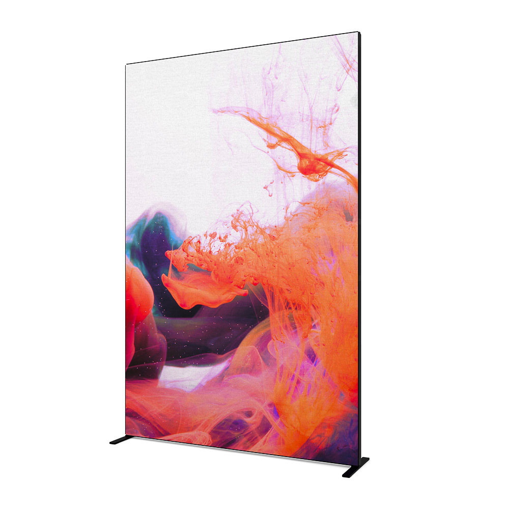 Mur FlexFrame 150 x 230 cm Noir (incl. Extension Set 30 cm)