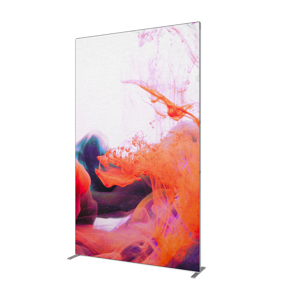 Mur FlexFrame 150 x 250 cm Argent (incl. Extension Set 50 cm)
