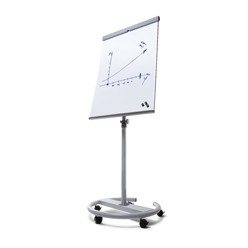Chevalet De Conférence Avec Base Circulaire En Métal Scritto® Vario