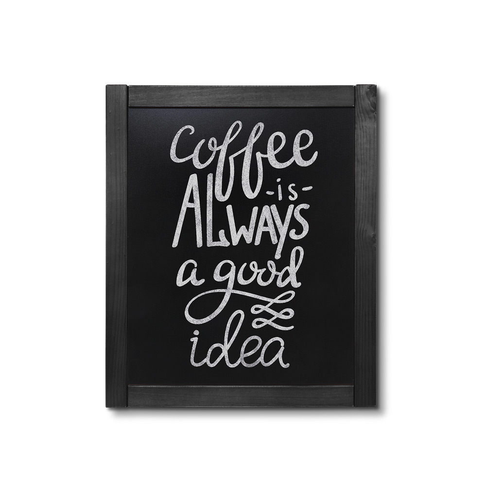 Natura Chevalet Ardoise Classique 50 x 60 cm Noir