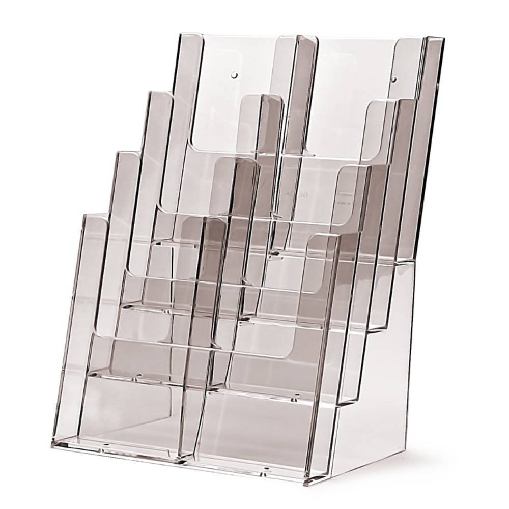 Taymar® Porte-brochures Comptoir/Mur 8x DL Portrait