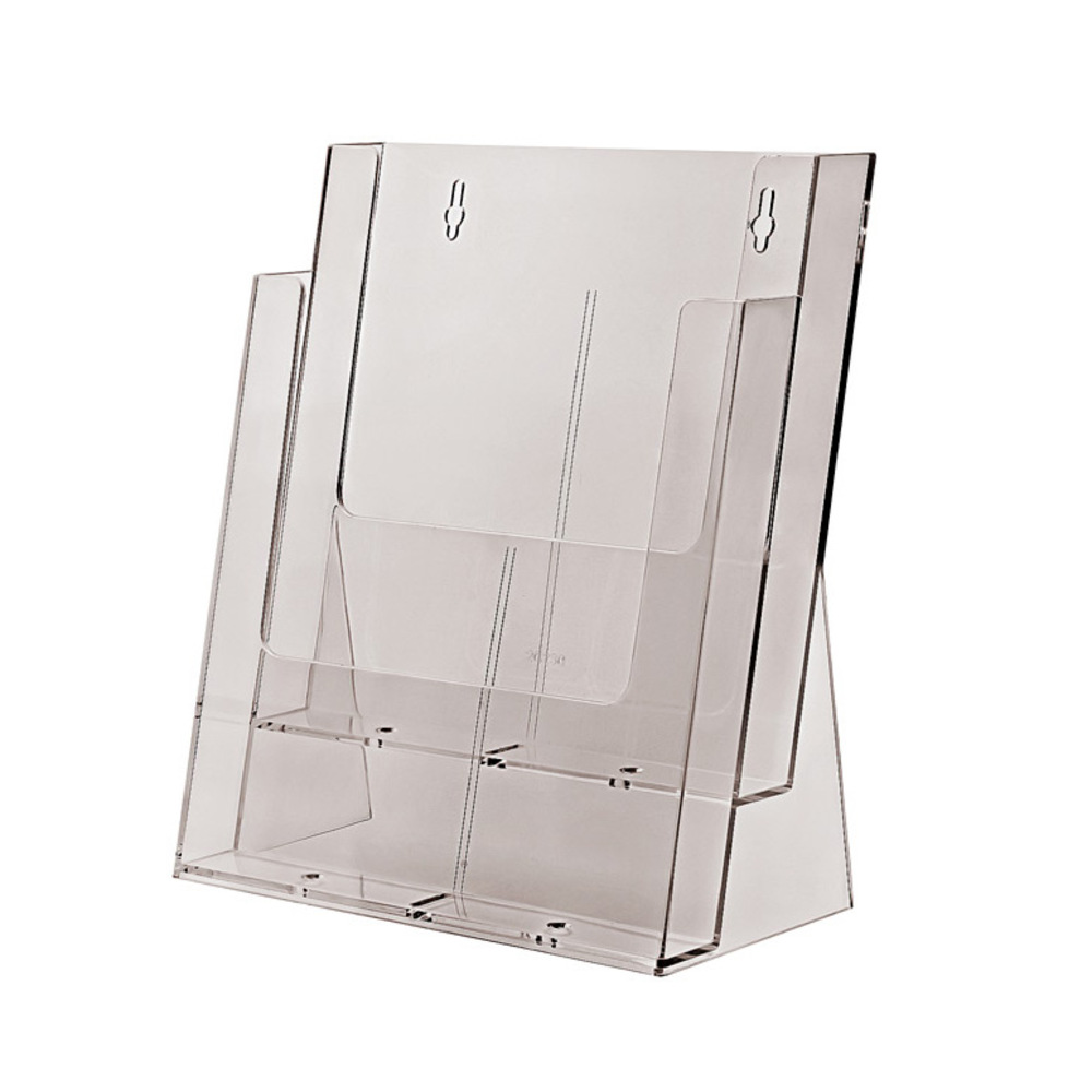 Taymar® Porte-brochures Comptoir/Mur 2x A4 Portrait