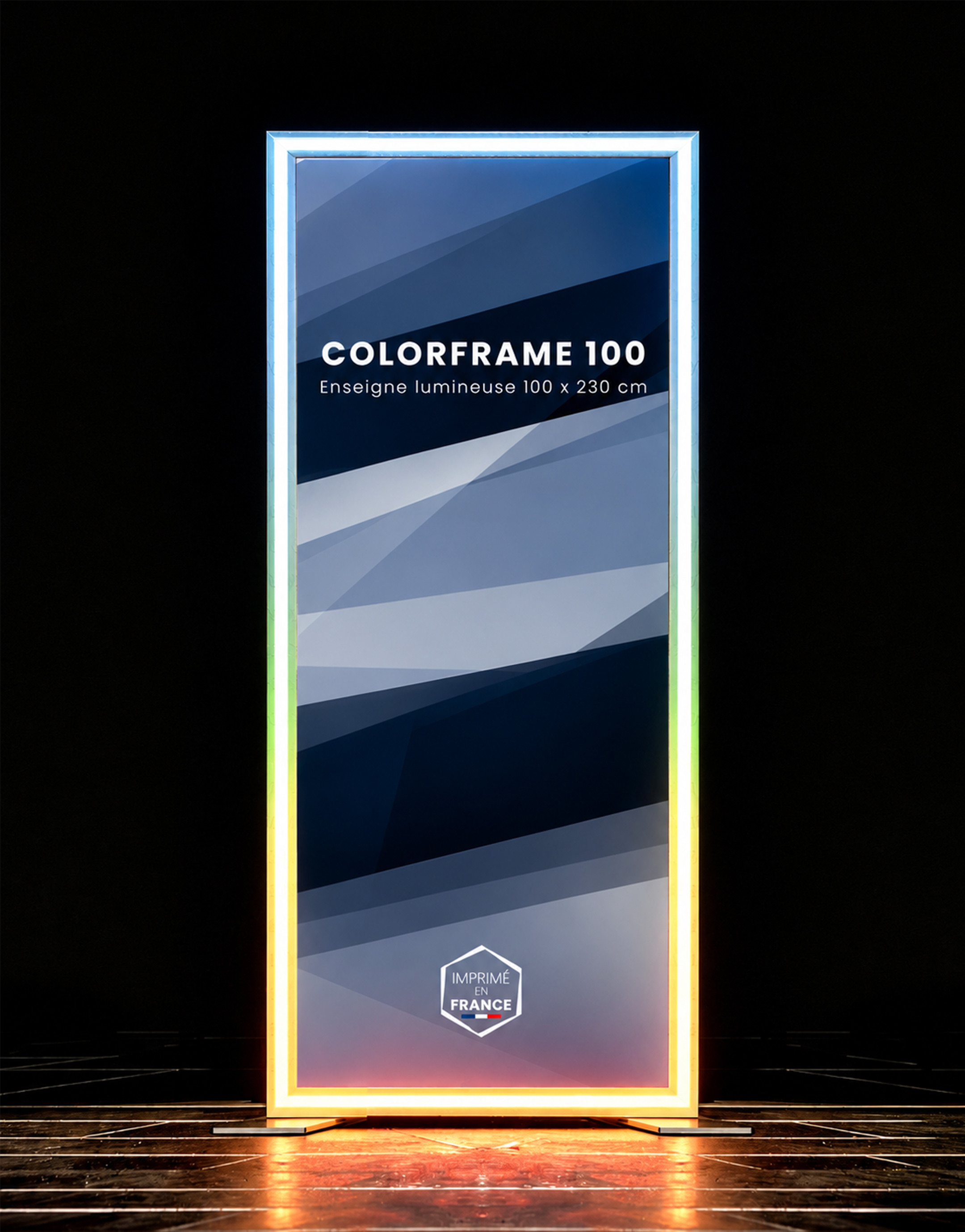 Impression R°V° pour COLORFRAME 100