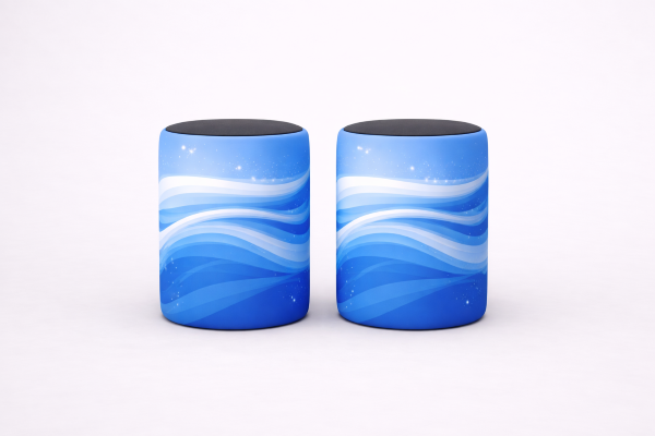 Pouf gonflable IVO Airmetic — 46 × 50 cm