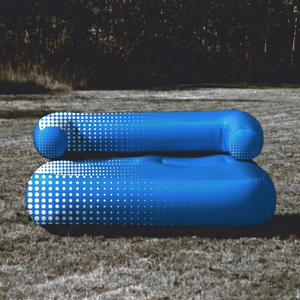 Canapé gonflable IVO — 160 × 90 × 75 cm