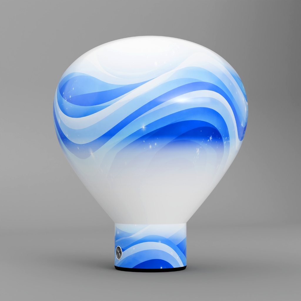 Ballon Pulsair Drop 6 m — marquage sur bandeau
