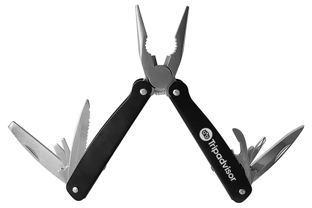 Pince Multifonction 10-en-1 Pliable en Métal