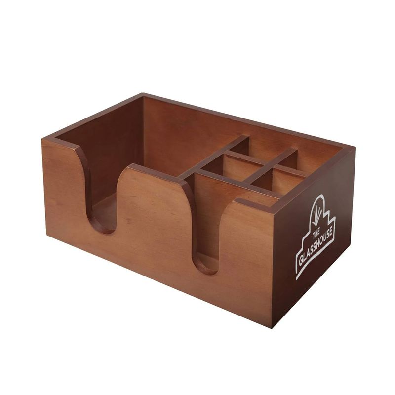 Wooden Bar Caddy