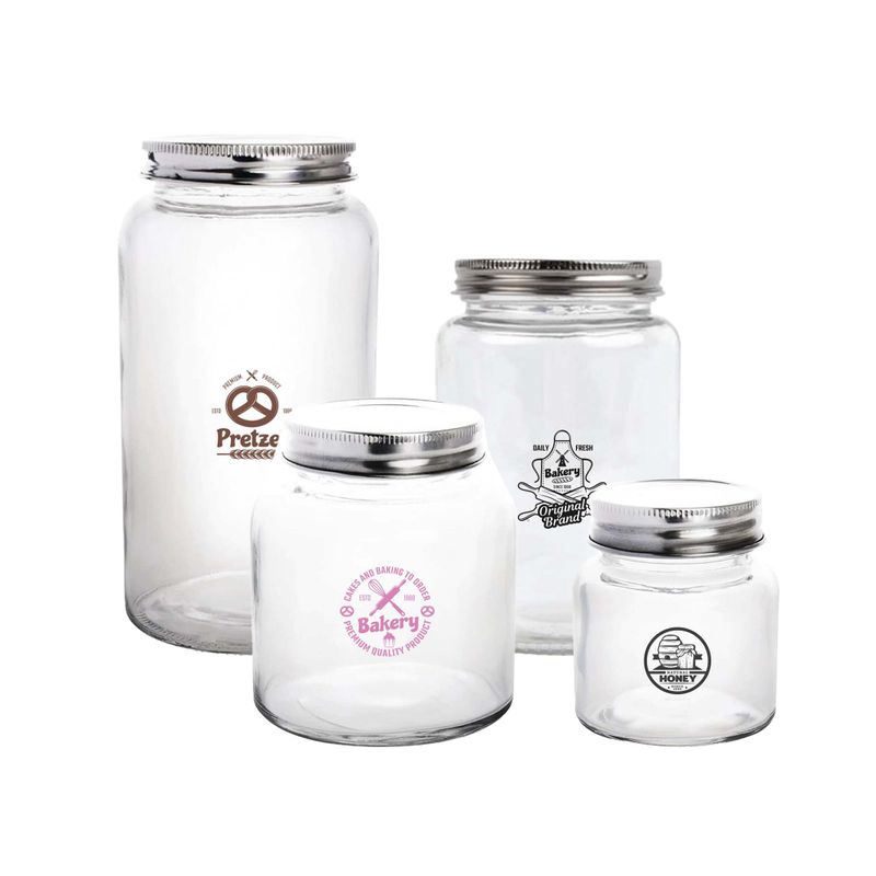 Vogue Glass Food Jars