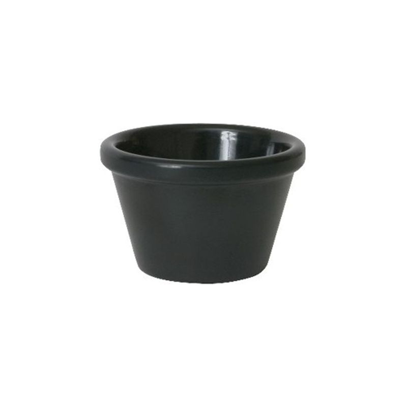 Smooth Black Ramekin (2oz)