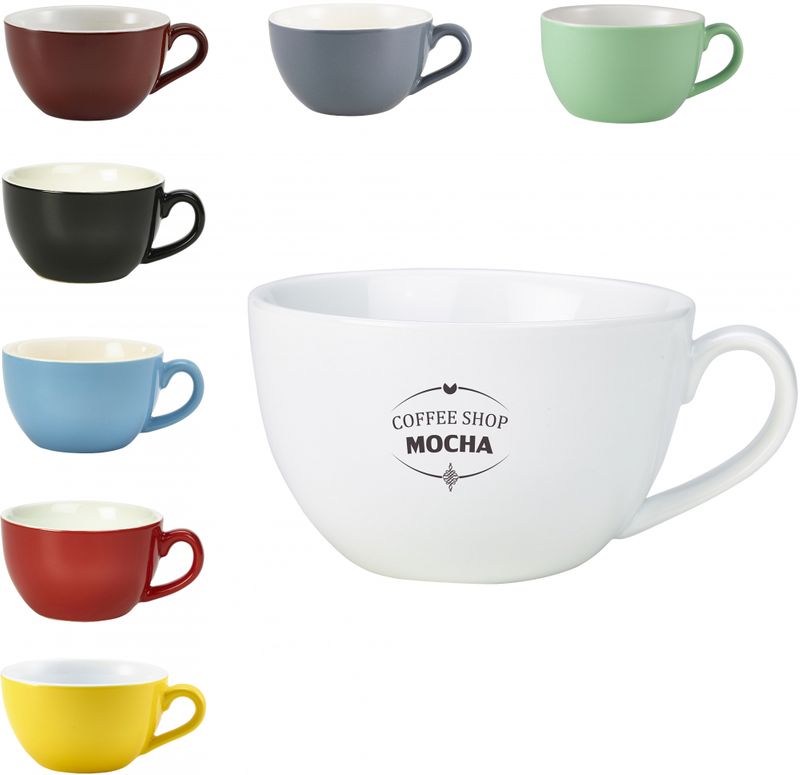 Porcelain Bowl Shaped Cup (175ml) - Fits Saucer C6613