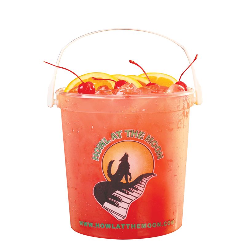 Reusable Plastic Drinking Bucket (1 Litre/35oz)