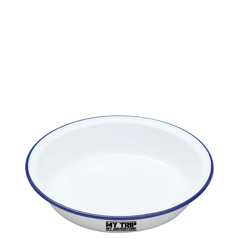 Enamel Pasta Plate (22x3.5cm)