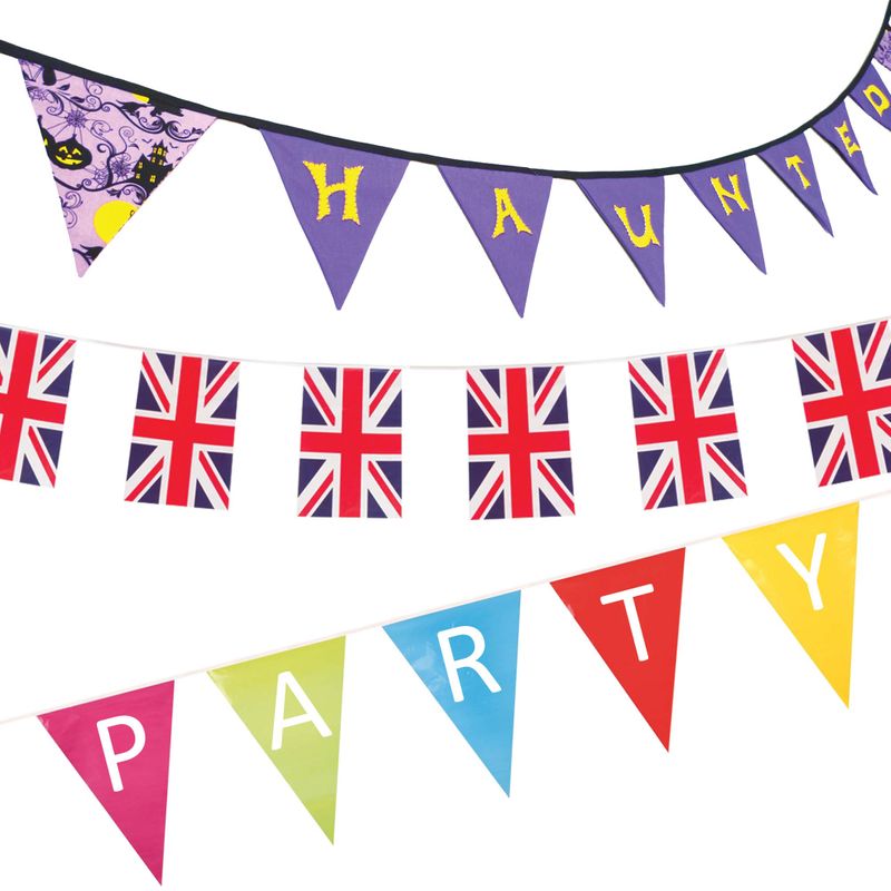 Triangluar Paper Bunting - Indoor