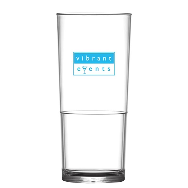Reusable Plastic Stack Cups (568ml/20oz/Pint)