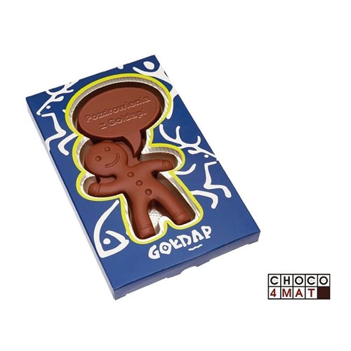 FORME EN CHOCOLAT CHOCO4MAT MR COOKIE EN CHOCOLAT