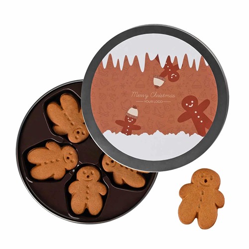 BISCUITS PUBLICITAIRES GINGERBREAD TIN