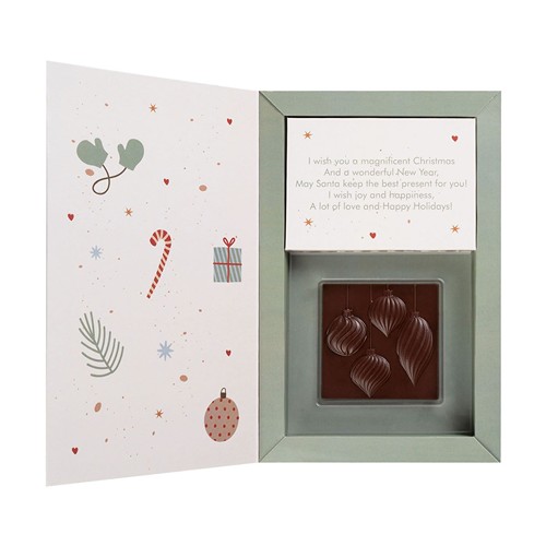 TABLETTE DE CHOCOLAT CHOCOLATE CHRISTMAS CAROL MINI