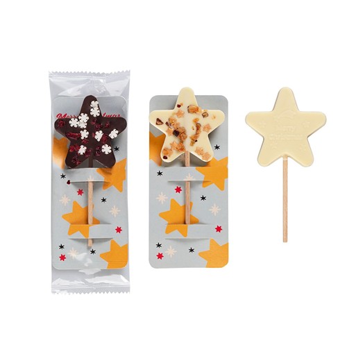 SUCETTE EN CHOCOLAT ÉTOILE 25 G