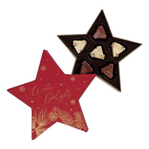 ASSORTIMENTS DE CHOCOLATS RED CHRISTMAS STAR